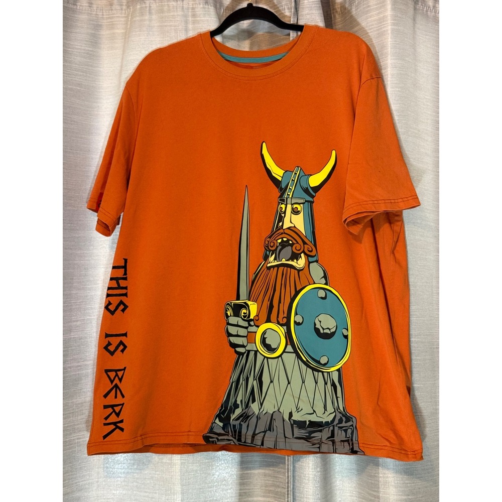 Universal Epic Universe How to Train Your Dragon Isle of Berk Viking Shirt Sz XL